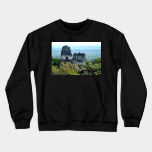 Guatemala - site archéologique de Tikal Crewneck Sweatshirt